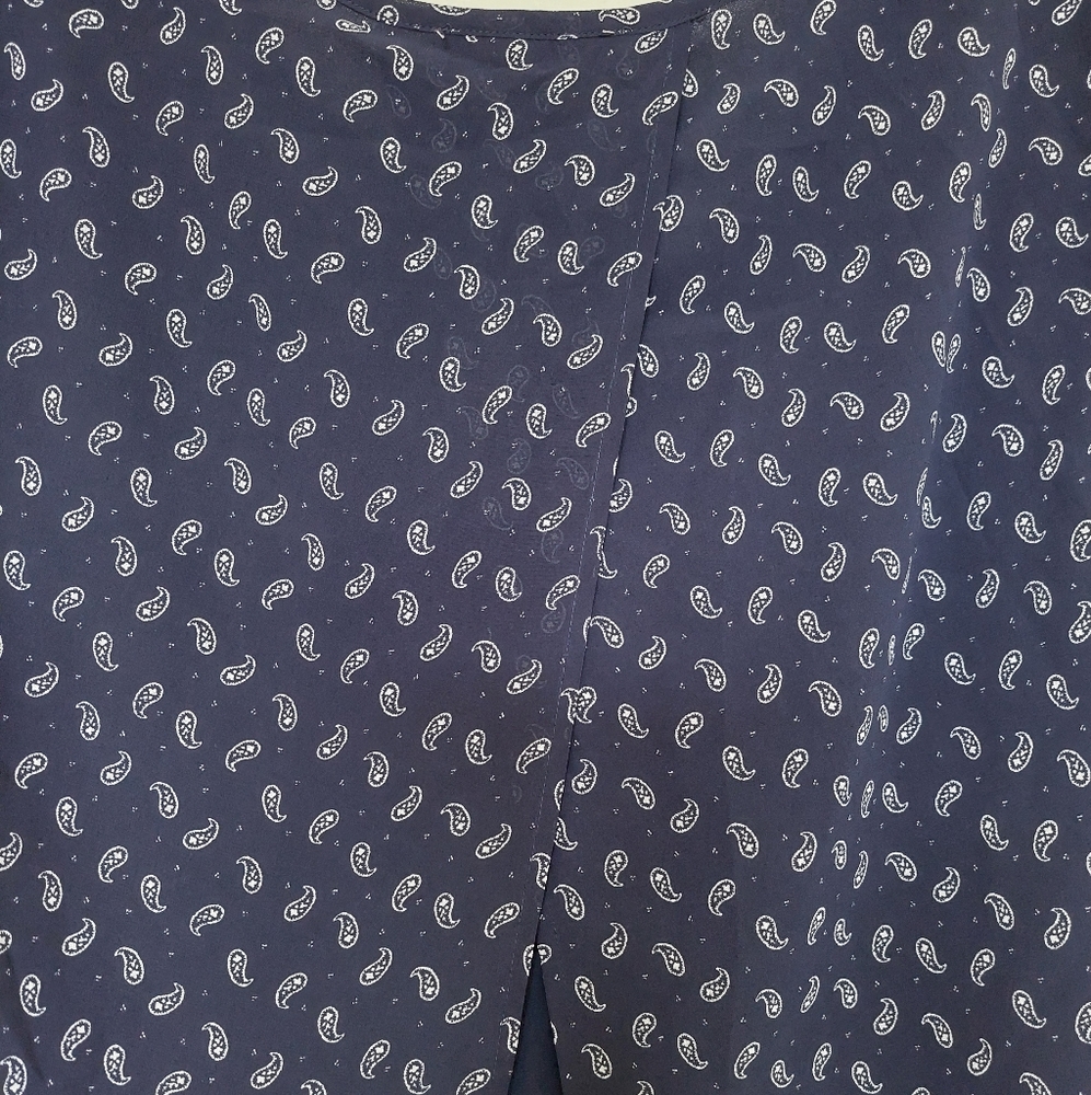 Michael Kors NWT short sleeve blouse size P/L - Picture 12 of 14